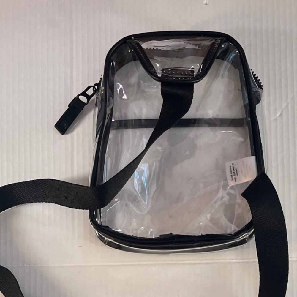 Chic Transparent Mini Bag with Black Trim - Picture 2 of 6